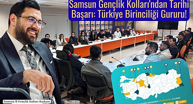 AK Parti Samsun Gençlik Kolları'ndan Tarihi Başarı: Türkiye Birinciliği Gururu!