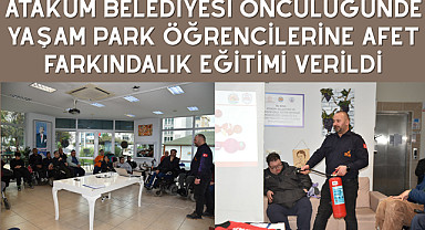 Atakum Belediyesi öncülüğünde Yaşam Park öğrencilerine afet farkındalık eğitimi verildi