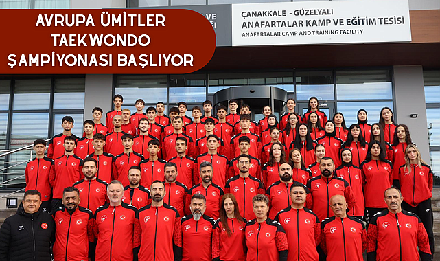 Avrupa Ümitler Taekwondo Şampiyonası Başlıyor