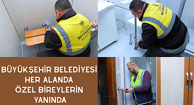 Büyükşehir Belediyesi her alanda özel bireylerin yanında