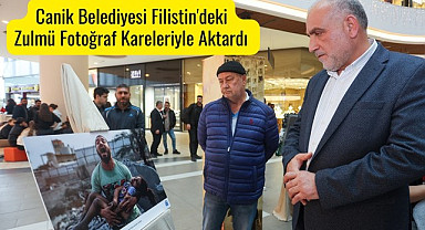 Canik Belediyesi Filistin'deki Zulmü Fotoğraf Kareleriyle Aktardı