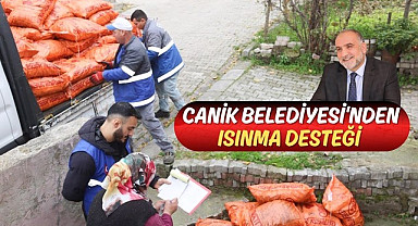 Canik Belediyesi'nden Isınma Desteği 