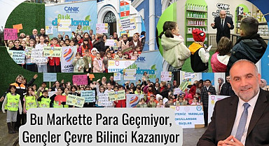 Canik Sıfır Atık Marketi aile bütçesine katkı sunuyor