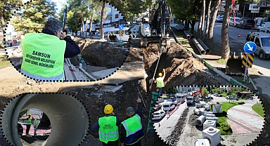 Çarşamba'da altyapıda büyük hamle