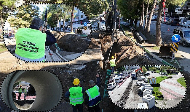 Çarşamba'da altyapıda büyük hamle