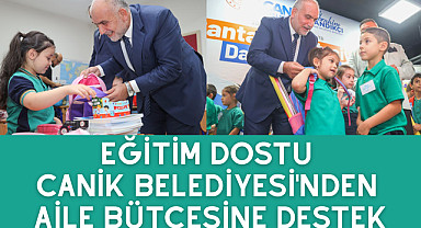 Eğitim Dostu Canik Belediyesi'nden Aile Bütçesine Destek
