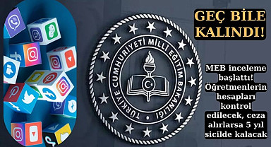 Fenomen öğretmenlerin medya hesapları incelenecek Bakanlık düğmeye bastı!