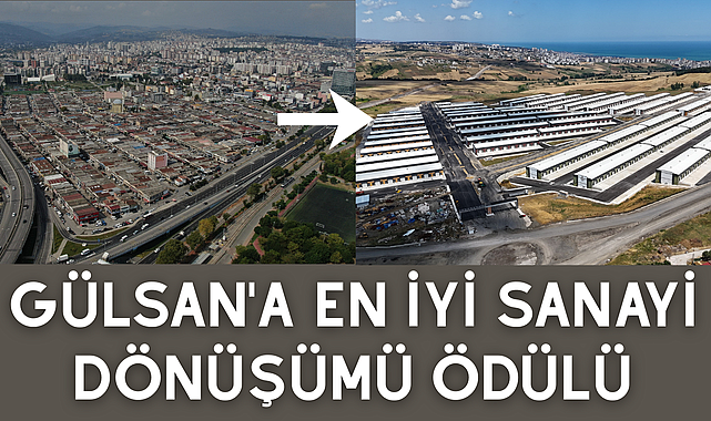 Gülsan'a En İyi Sanayi Dönüşümü Ödülü