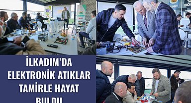 İlkadım’da Elektronik Atıklar Tamirle Hayat Buldu