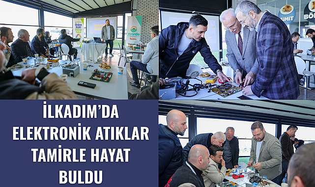 İlkadım’da Elektronik Atıklar Tamirle Hayat Buldu