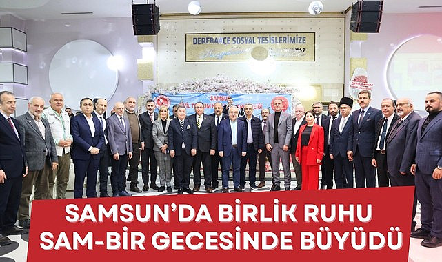 SAM-BİR 3. Yılını Samsun İçin Hepimiz Mesajıyla Kutladı