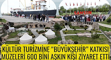 Samsun Büyükşehir Belediyesi'nden kültür turizmine büyük katkı
