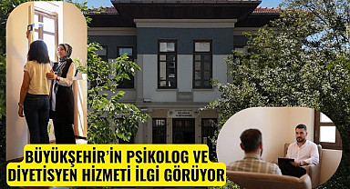Samsun Büyükşehir Belediyesi'nin Psikolog ve Diyetisyen hizmeti ilgi görüyor