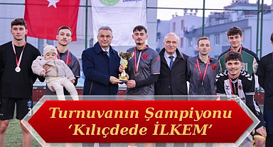 Samsun'da İLKEM şubeler arası futbol turnuvasında Kılıçdede şampiyon oldu!