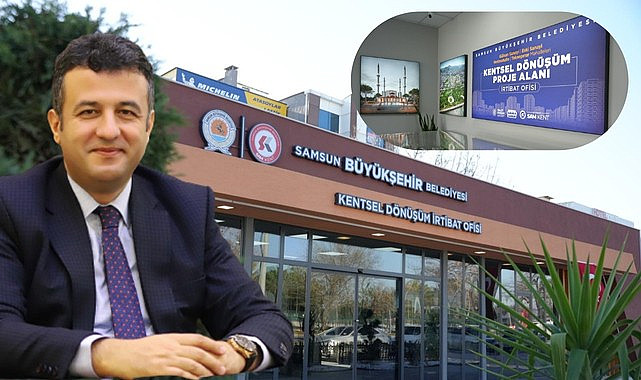 Samsun'da Kentsel Dönüşüm Ofisleri iletişimin en güçlü adresi