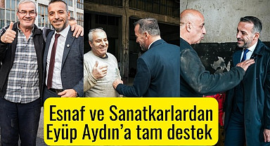 Samsun Madeni Sanatkarlar Odası Başkanı Eyüp Aydın aynı kararlılıkla sahada!