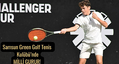 Samsunlu tenisçi Kuzey Kerem Bayrak Milli Takım' kadrosuna seçildi