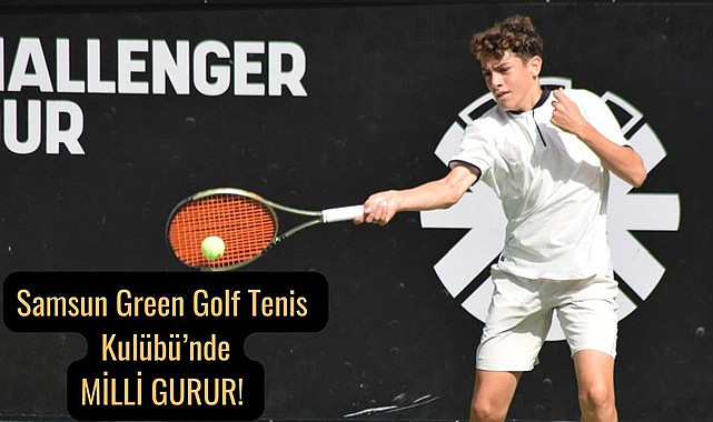 Samsunlu tenisçi Kuzey Kerem Bayrak Milli Takım kadrosuna seçildi