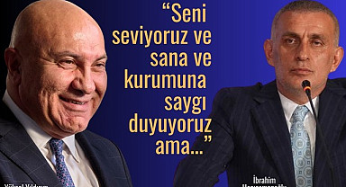 Samsunspor'da Yüksel Yıldırım'dan TFF Başkanı Hacıosmanoğlu'na tatlı gönderme!