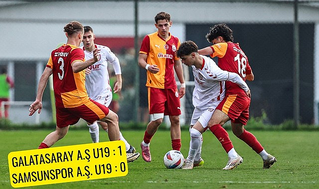 Samsunspor Galatasaray'a 1-0 mağlup oldu! Galatasaray U19 Samsunspor maçını izle 