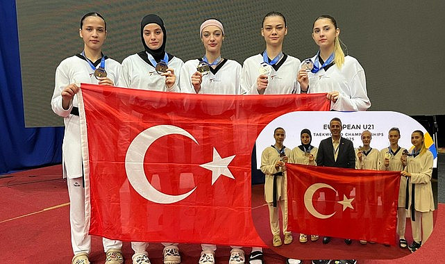 Tekvando'da Milli sporcularımızdan beş madalya