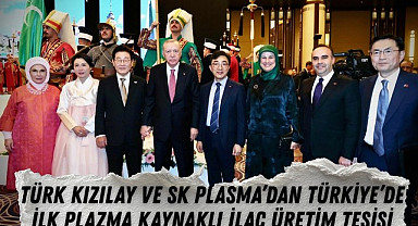 Türk Kızılay ve SK Plasma'dan Türkiye'de İlk Plazma Kaynaklı İlaç Üretim Tesisi