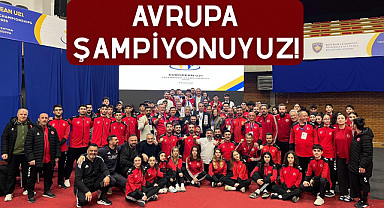 Ümitler Taekwondo Şampiyonası'nda Avrupa Şampiyonu olduk!