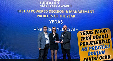 YEDAŞ Yapay Zeka Odaklı Projeleriyle İki Prestijli Ödülün Sahibi Oldu