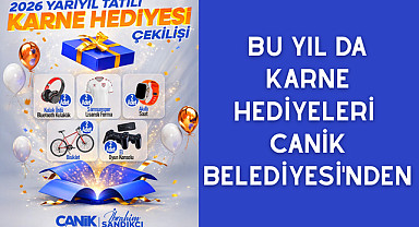 Bu Yıl Da Karne Hediyeleri Canik Belediyesi'nden 