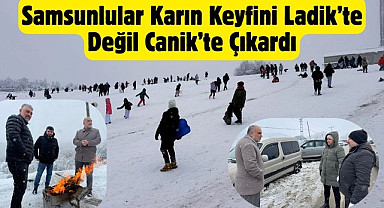 Burası Ladik değil Canik, Samsunlular Gürgenyatak'a akın etti!