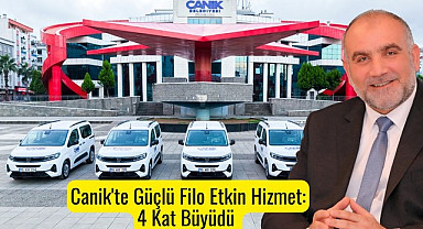Canik Belediyesi araç filosunu 4 kat büyüttü