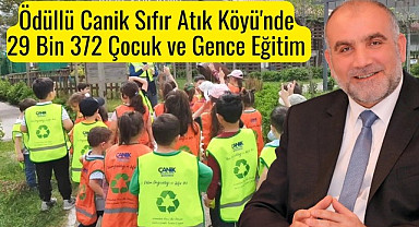 Canik Belediyesi'nden 29 Bin 372 Çocuk ve Gence sıfır atık eğitimi