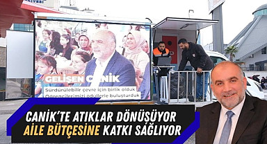 Canik’te Atıklar Dönüşüyor Aile Bütçesine Katkı Sağlıyor
