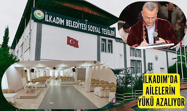 İlkadım Belediyesi 105 çifti ücretsiz evlendirdi