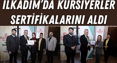 İlkadım’da kursiyerler sertifikalarını aldı