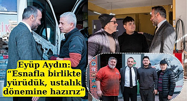 Madeni Sanatkârlar Odası Başkanı Eyüp Aydın'dan genel kurula davet