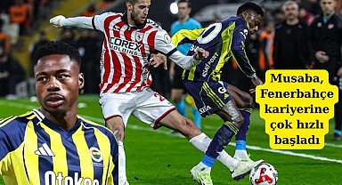 Musaba Samsunspor'u yaktı Fenerbahçe finale kaldı!