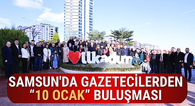 Samsun'da Gazetecilerden 10 Ocak Buluşması