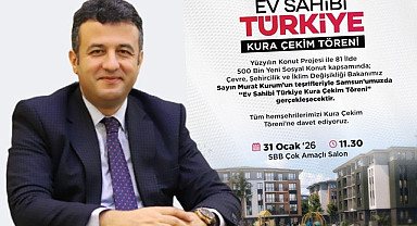 Samsun TOKİ kura çekimi saat kaçta nerede yapılacak? Başkan Doğan paylaştı