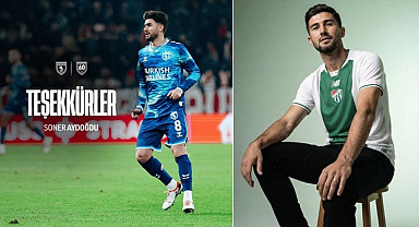 Samsunspor’dan Bursaspor'a transfer olan Soner Aydoğdu’ya teşekkür