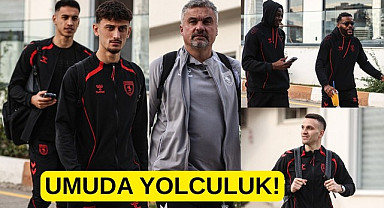 Samsunspor Kasımpaşa maçı için İstanbul’a gitti