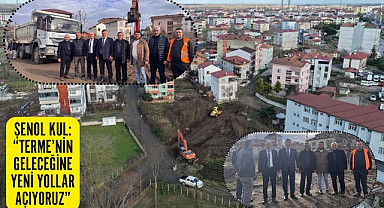 Terme Elmalık ve Cumhuriyet mahalleleri imar yolu ile bir birine bağlanıyor!