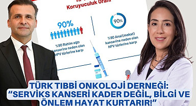 Türk Tıbbi Onkoloji Derneği'nden Rahim Ağzı (Serviks) Kanseri uyarısı