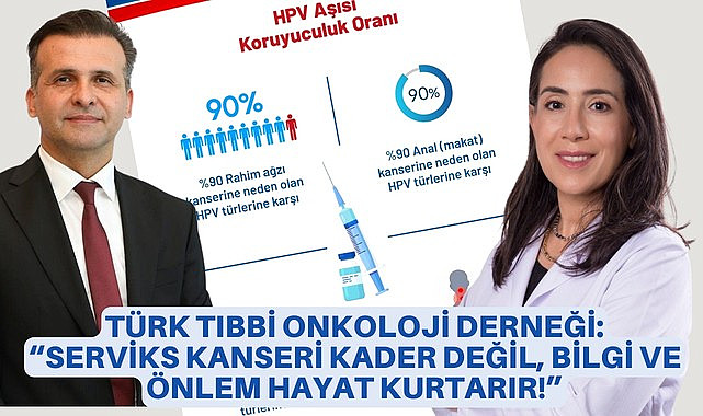 Türk Tıbbi Onkoloji Derneği'nden Rahim Ağzı (Serviks) Kanseri uyarısı