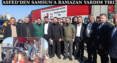 Ankara Samsun Federasyonu'ndan Samsun'a bir tır dolusu erzak kolisi