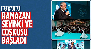 Bafra 15 Temmuz Demokrasi Meydanı’nda Ramazan coşkusu