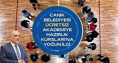 Canik Belediyesi Ücretsiz Akademiye Hazırlık Kursları'na Yoğun İlgi 