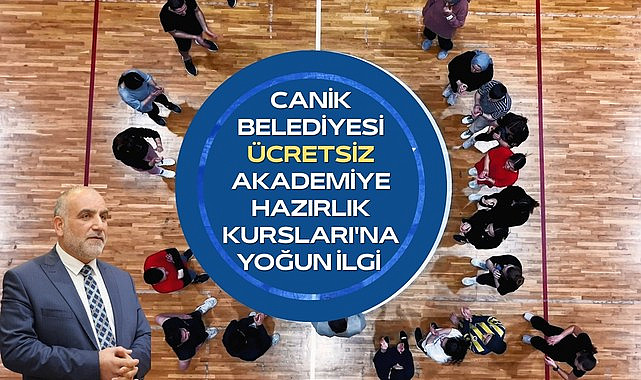 Canik Belediyesi Ücretsiz Akademiye Hazırlık Kursları'na Yoğun İlgi 
