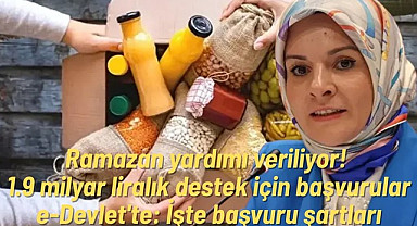 e-Devletten Ramazan yardımı başvurusu nasıl yapılır?