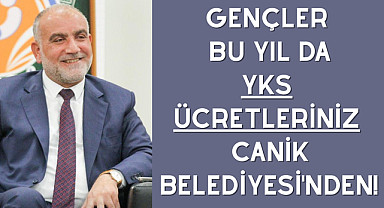 Gençler Bu Yıl Da YKS Ücretleriniz Canik Belediyesi'nden! 